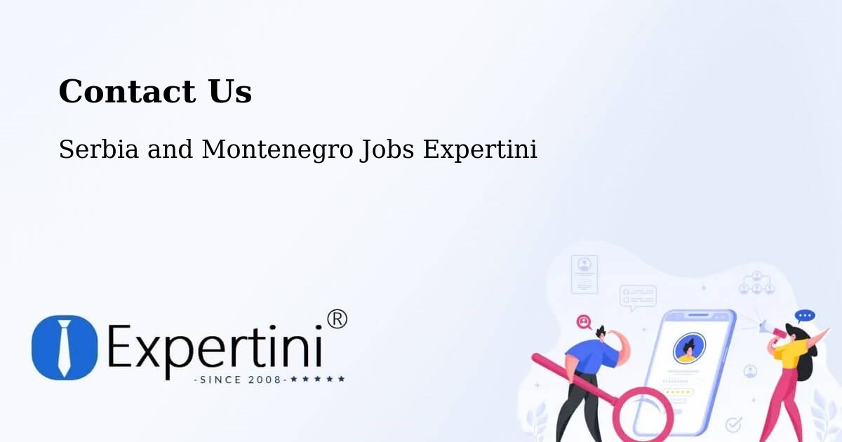 Contact Expertini – Granby - Serbia and Montenegro Jobs Expertini