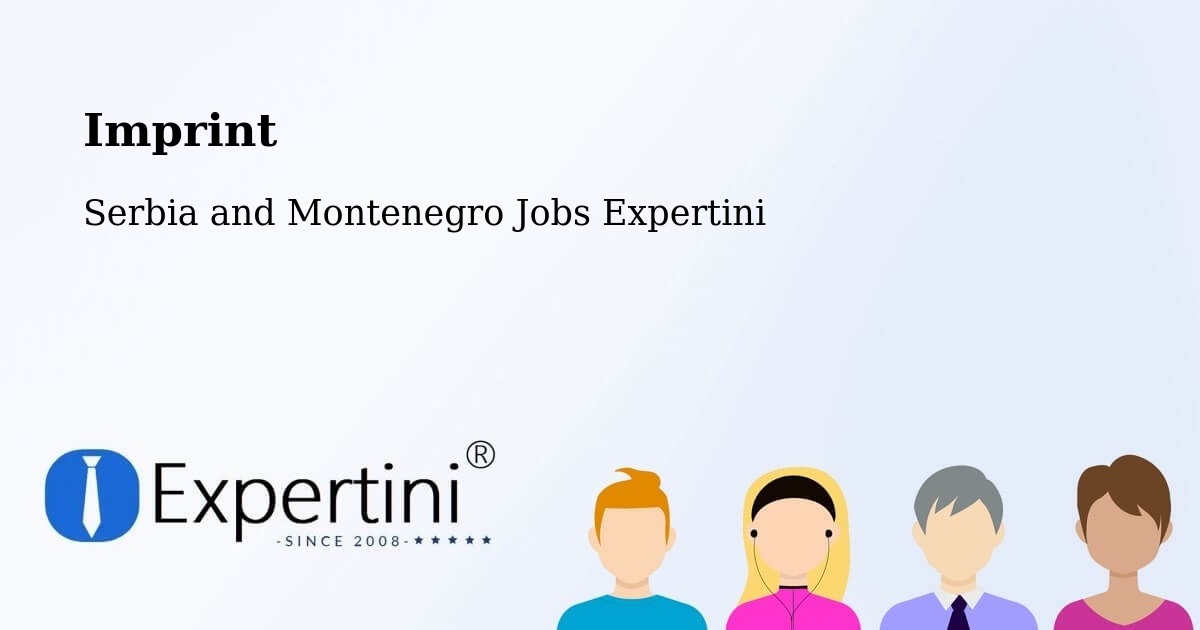 Imprint – Granby - Serbia and Montenegro Jobs Expertini