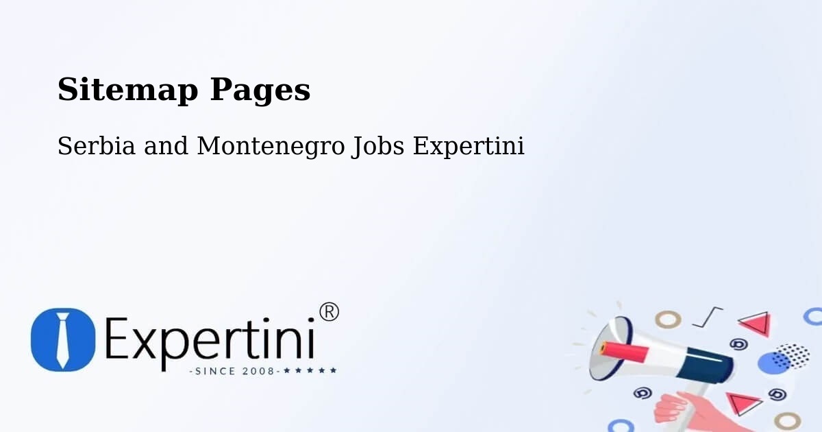 Sitemap Pages - Granby - Serbia and Montenegro Jobs Expertini