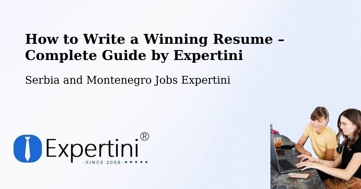 Resume Writing Guide for Job Seekers – Granby - Granby, Serbia and Montenegro Jobs Expertini
